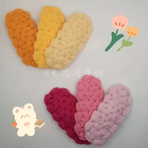 Crochet Hair Clips 鉤織髮夾